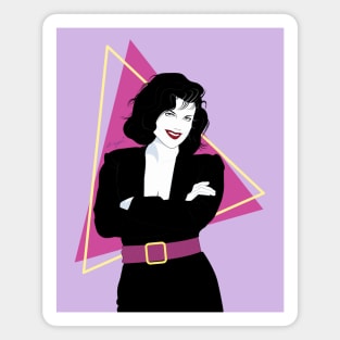 Formal Lady 80s Patrick Nagel Magnet